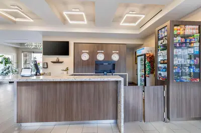 a pharmacyacist with a counter in a store at Best Western Canoga Park Motor Inn in Canoga Park
