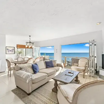 Beachfront Malibu House with Sauna and Ocean-View Deck