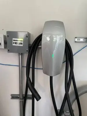 a computer monitor is hooked up to a wall at 50 PCT OFF! Malibu Ocean Escape, Pool, Walk to Beach in Malibu