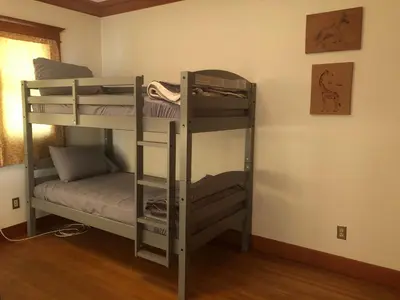 a couple of bunk beds in a room at The California - Hollywood in Los Angeles