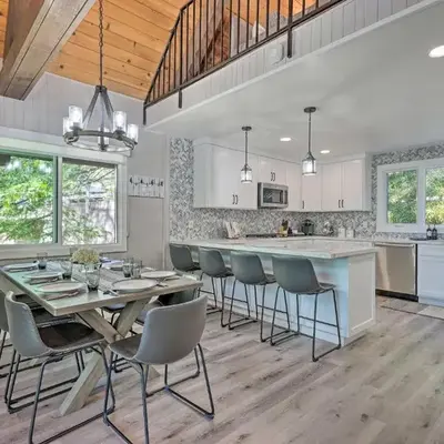 Airy Alpine Getaway with Lake Arrowhead Views!