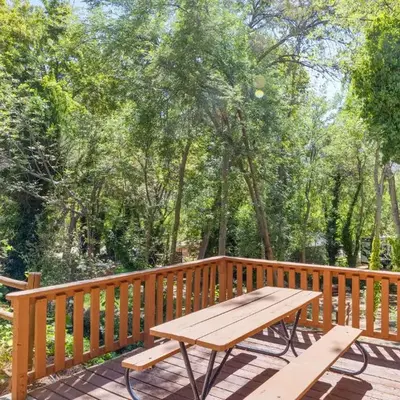 Deluxe little cabin 2 min stroll to Kern River