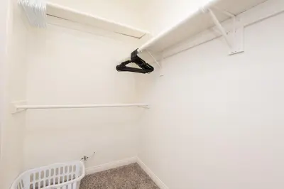 a room with a white wall with a white ceiling at Skyline Terrace Executive Jr One Bedroom with Balcony and Pool in Los Angeles